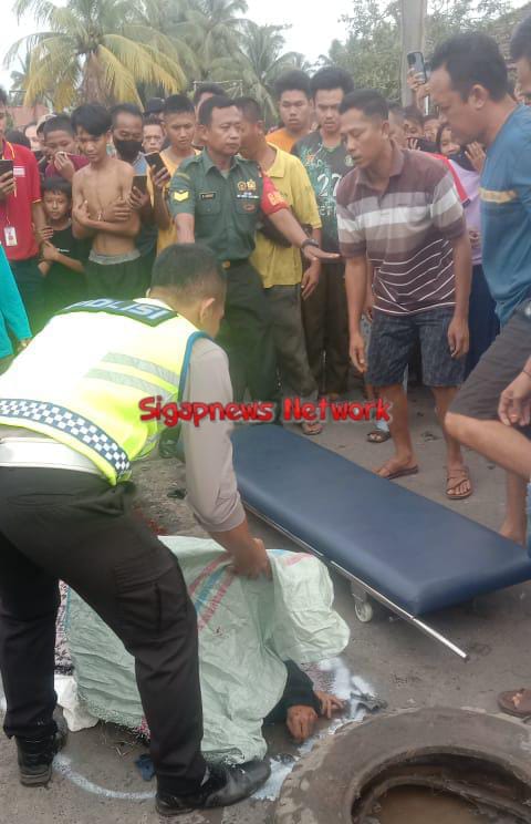 Laka Lantas di Jalan Lintas Prabumulih-Muara Enim, Korban Meninggal Dunia di TKP, ini Kronologisnya