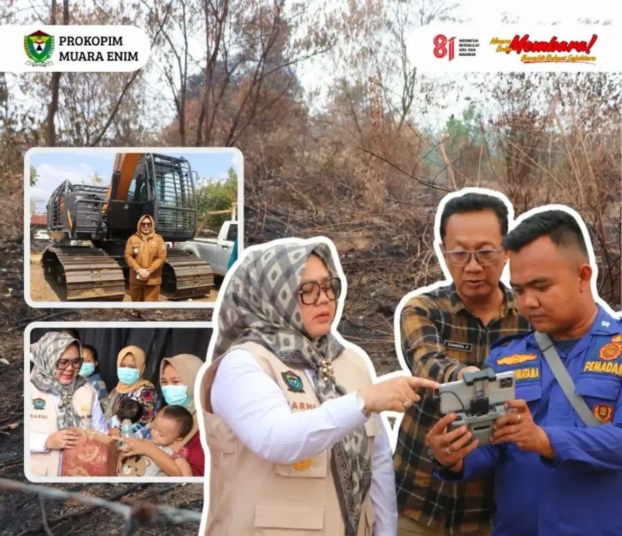 Langkah Cepat Tangani Karhutla: Plt Bupati Hadirkan Solusi Alat Berat PLTB di Gelumbang!