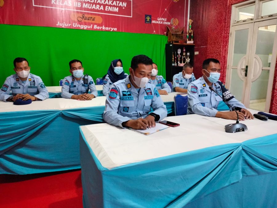 Lapas Muara Enim Terus Berkomitmen Optimis Raih Predikat WBBM Dengan Penguatan Reformasi Birokrasi