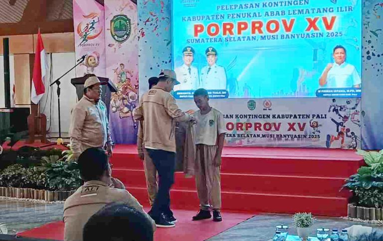 Lepas Kontingen Porprov Ke XV, Bupati Pali Siapkan Bonus 100 Juta