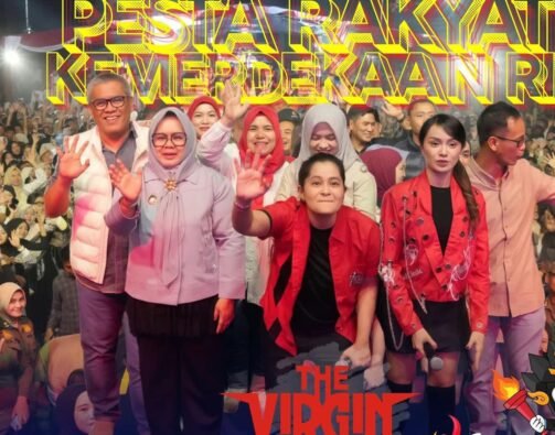 Malam Puncak Di kabupaten Muara Enim Meriah Padati Masyarakat