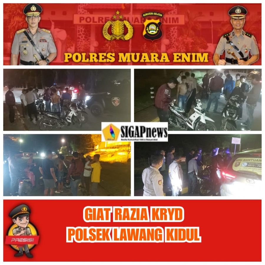 Malam Tahun Baru, Ratusan Botol Miras Disita Polsek Lawang Kidul Bersama Forkopimca
