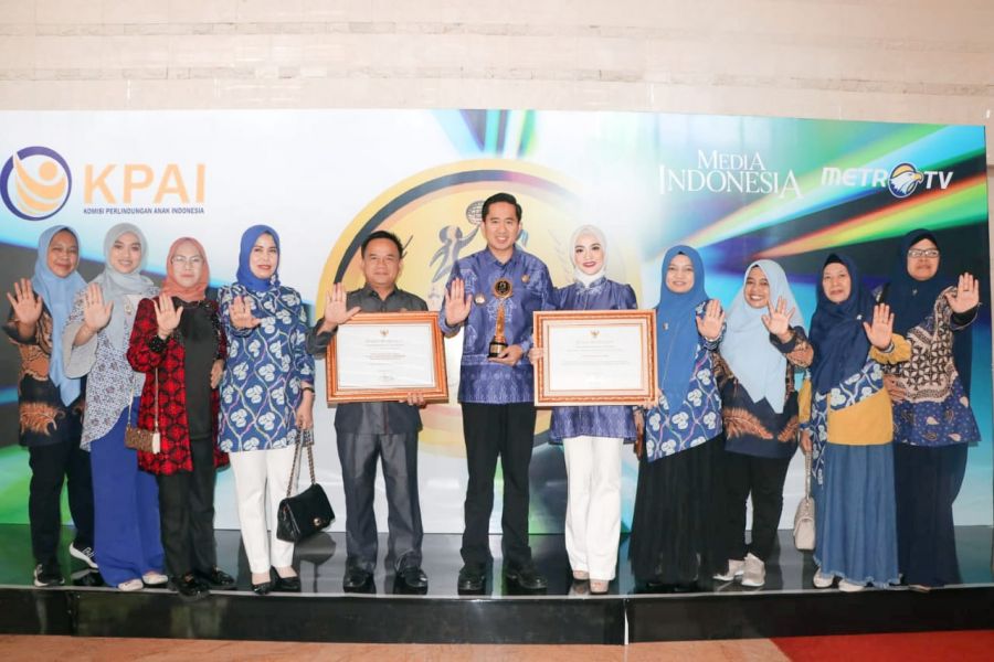 Pemkab Muara Enim Raih Anugrah KPAI 2023, Satu-satunya di Provinsi Sumsel