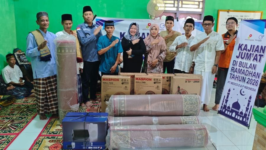 Medco E&P Lematang Gelar Kajian Jum’at Ramadhan di Aur Duri