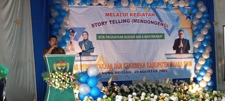 Menumbuhkembangkan Kecintaan Anak-anak akan Budaya Nusantara, Pemcam Gumeg Gelar Story Telling