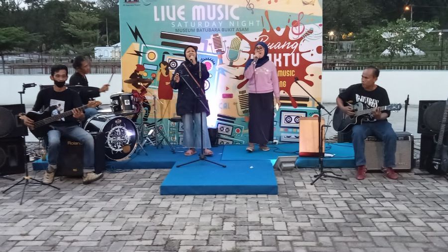 Museum Batubara Bukit Asam Tanjung Enim Hadir Bersama Indie Music Zone