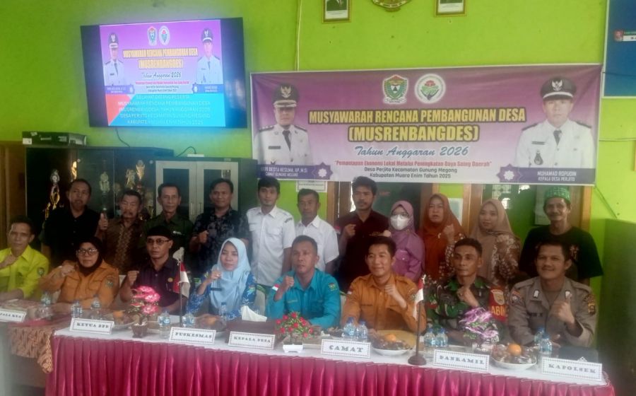 Musrenbangdes Perjito Tahun 2025, Berikut Skala Prioritas Akan Direalisasikan 