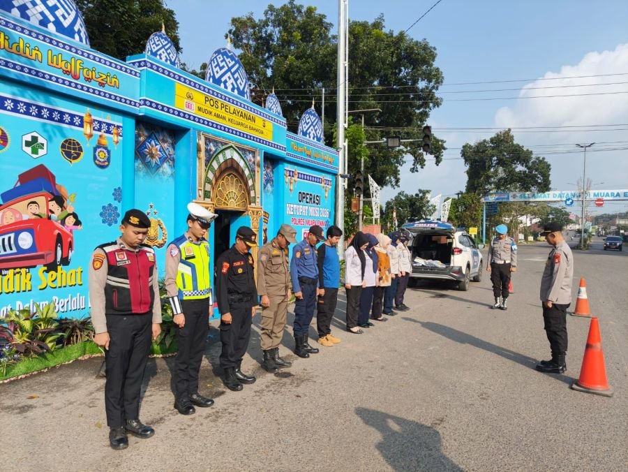 Ormas Senkom Ikuti Ops Ketupat Musi 2026 Bersama Polres Muara Enim dan Instansi Terkait Lainnya