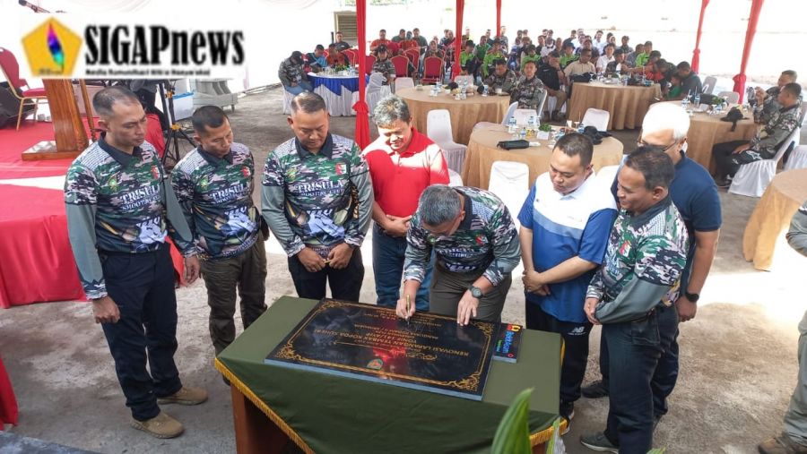 Pangdam II Sriwijaya Resmikan Renovasi Lapangan Tembak Kopda Suheri Yonif 141 AYJP