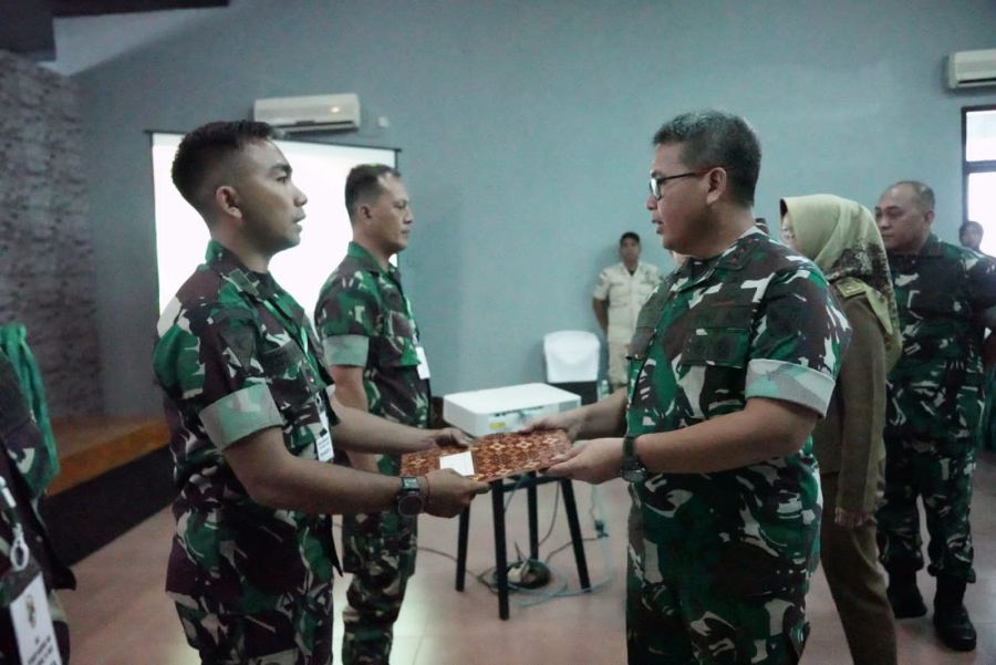 Pangdam ll/Swj Buka Rat Puskop Kartika Sriwijaya Tutup Buku 2022