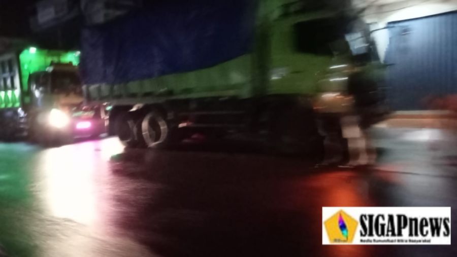 Pasca Aksi Putar Balik Desa Tanjung Raja Dihentikan, Kembali Angkutan Batubara Merajalela