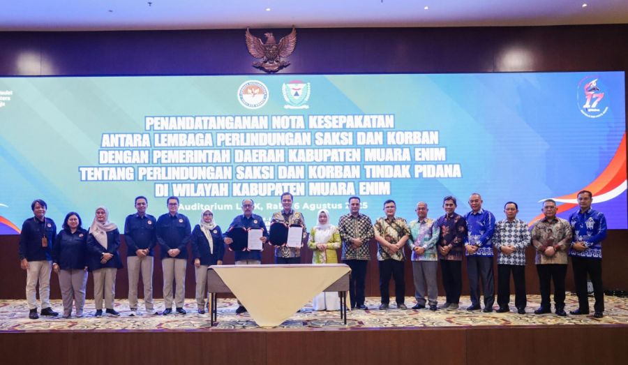 Pemkab Muara Enim Gandeng LPSK, Sebagai Komitmen Bangun Sistem Perlindungan Korban Kekerasan PPA
