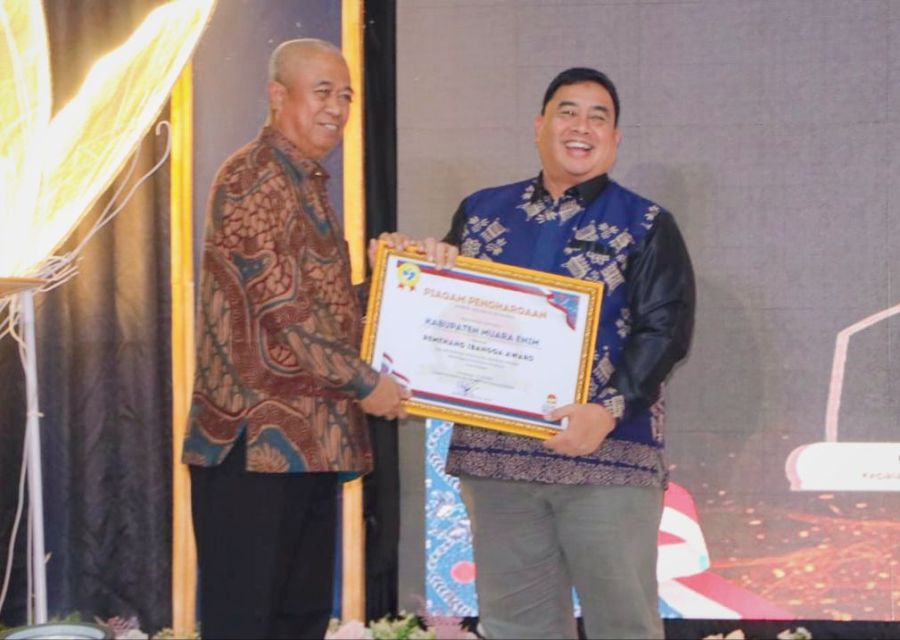 Pemkab Muara Enim Raih Ibangga Award 2024: Kinerja Terbaik Peningkatan Ibangga di Sumsel