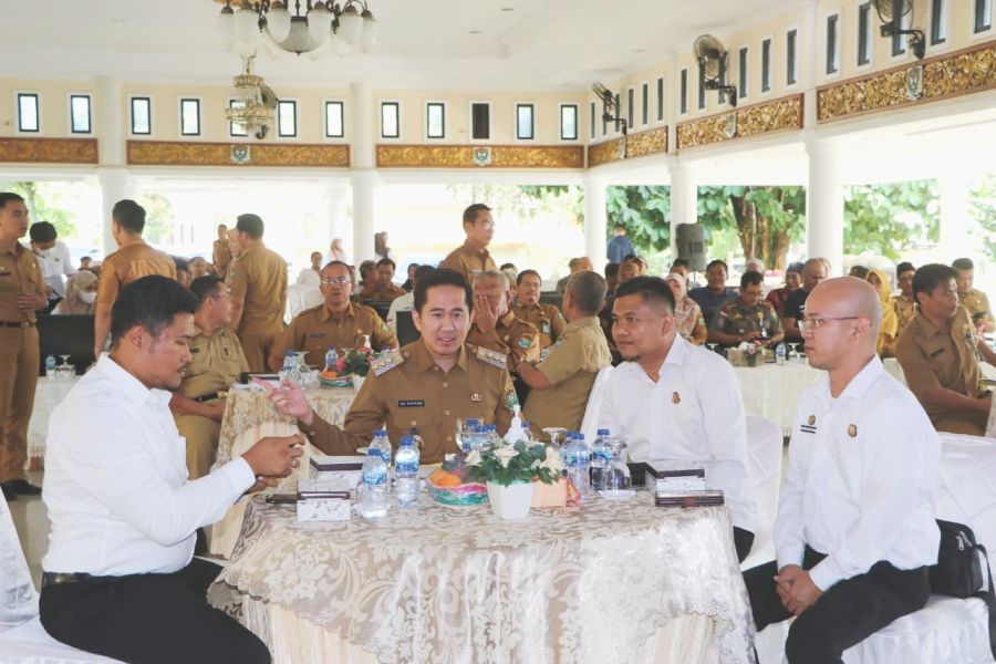 Percantik Kawasan Tepian Sungai Enim, Plt. Bupati Minta Dukungan Warga Terdampak Pembangunan Talud
