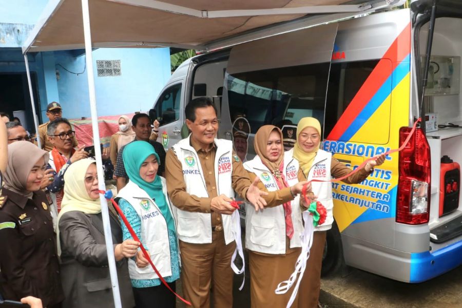 Pertama di Sumsel, Bupati Luncurkan Layanan Mobil CK Gratis Keliling di Program Kesehatan MEMBARA