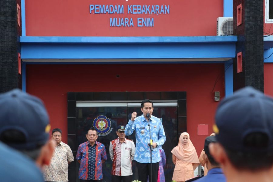 Pimpin Apel Gabungan DPKP dan BPBD, Plt. Bupati Pesankan Kesiapsiagaan Personel Hadapi Bencana