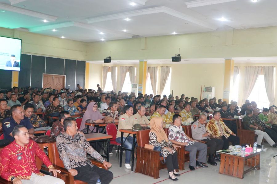 Pj. Bupati Muara Enim Ingatkan Netralitas Kades dan Ketua BPD di Pemilu 2024