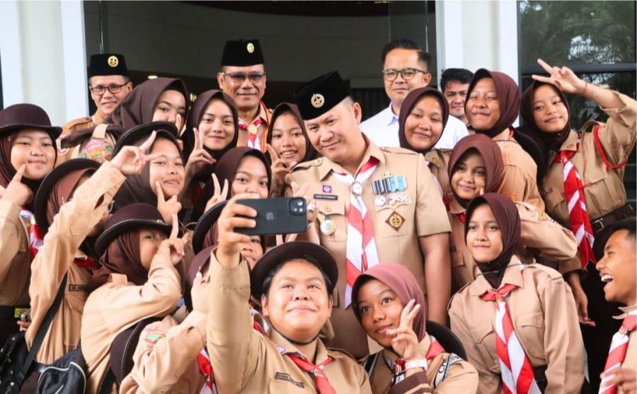 Pj. Bupati ME Dukung Peran Penting Pramuka Dalam Membentuk Generasi Muda yang Berkarakter