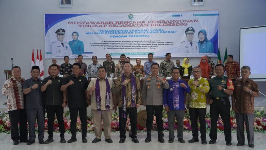 Pj. Bupati Buka Musrenbang di Kec. Belimbing Tahun 2025, Dihadiri Oleh Anggota Dewan Dapil II