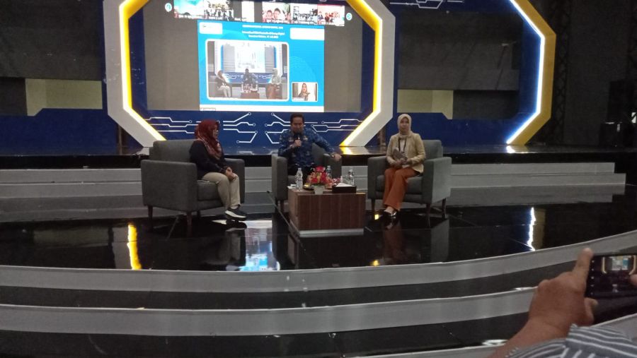 Plt Bupati Muara Enim Hadiri Webinar Literasi Digital di Tanah Putih Bukit Asam, Ini Pesannya
