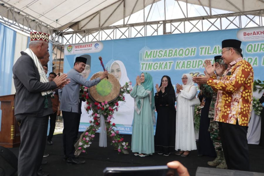 Plt. Bupati Resmi Buka MTQ XXXIX Tingkat Kabupaten Muara Enim Tahun 2023 di Rambang