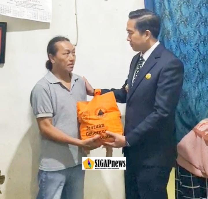Plt. Bupati Serahkan Santunan ke Rumah Duka Hensen