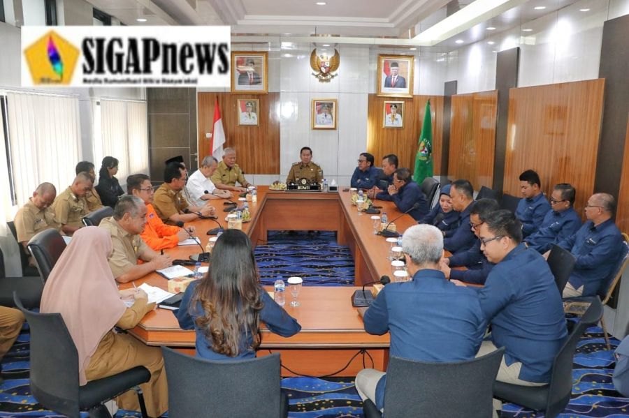 Plt. Bupati Terima Kunjungan Direktur Utama PTBA