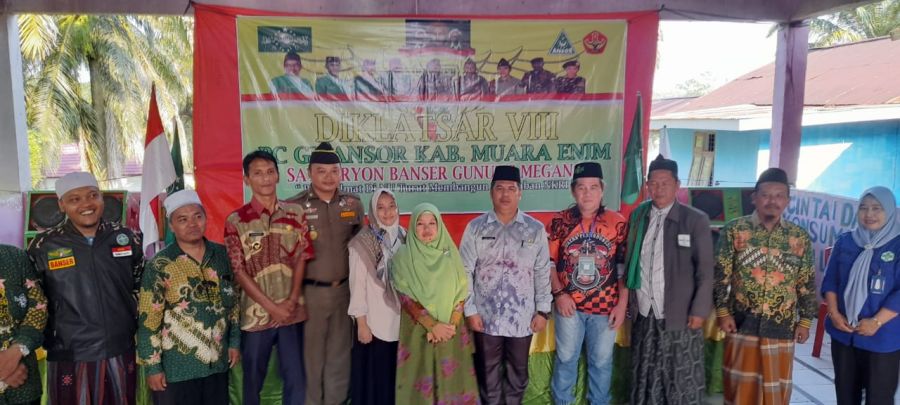 PLT Camat Hadiri Sekaligus Buka Diklat Ke-VIII GP Ansor Satkoryon Banser PC Kec. Gunung Megang