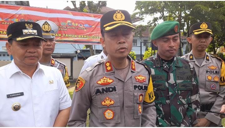 Kapolres Muara Enim Berharap Nataru 2022 Berikan Rasa Aman, Lancar dan Kondusif Kepada Masyarakat