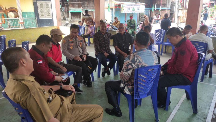 Tampung Aspirasi Masyarakat, Polres PALI Gelar Jum'at Curhat di Desa Tempirai