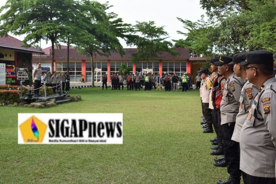 Polres Muara Enim dan Tim Gabungan Siap Amankan Malam Pergantian Tahun Baru 2023