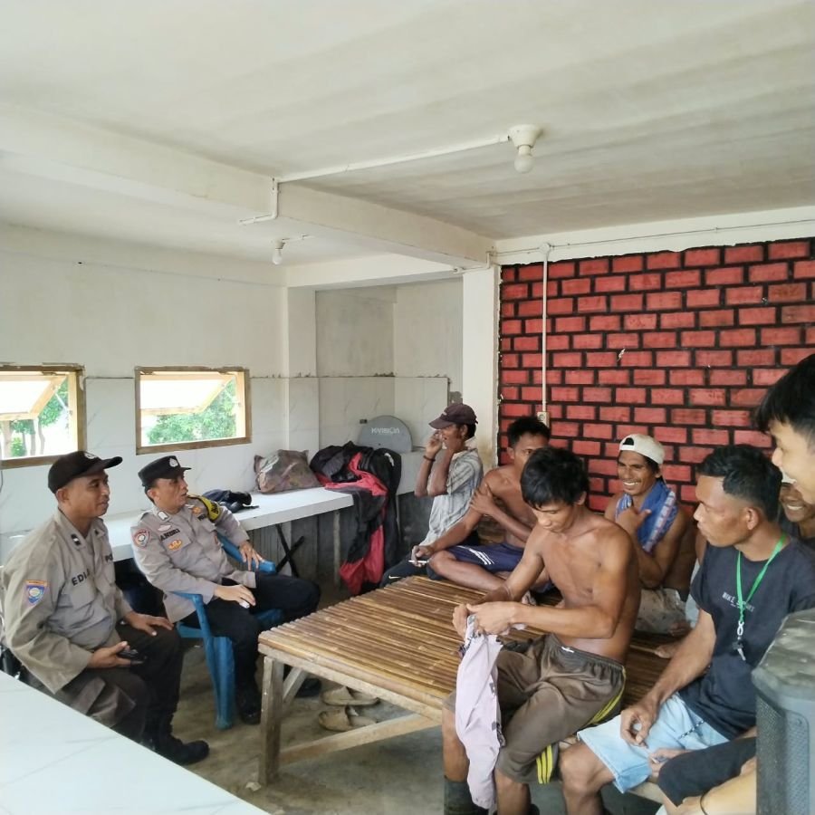 Polri Hadir Tengah Masyarakat, Polsek Gunung Megang Serap  Aspirasi Warga Desa Perjito