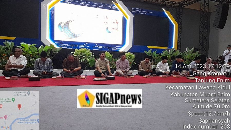 PT. Bukit Asam Tbk Tanjung Enim Gelar Ramah Tamah Bersama Awak Media