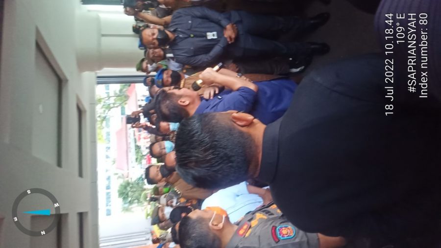 Puluhan Massa Demo Kantor Gubernur Sumsel, Tuntut Dirut JSC Mundur dari Jabatannya