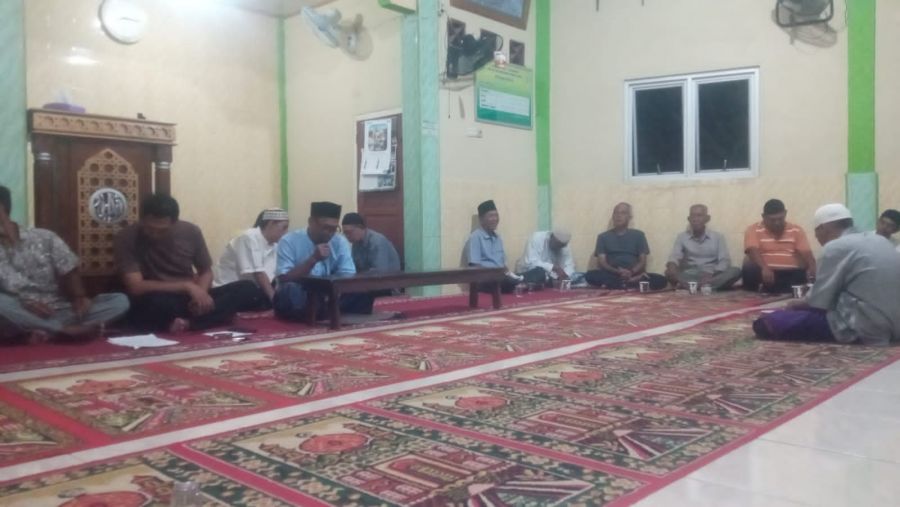 Rapat Panitia Hari Raya Idul Adha 10 Zulhijjah 1445 H dan Panitia Qurban di Langgar Asy-Syahidah