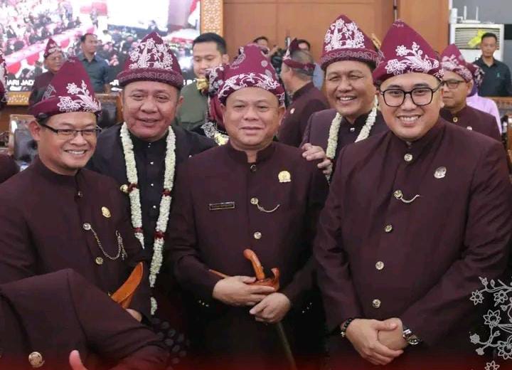 Rapat Paripurna DPRD Kab Muara Enim Dihadiri Gubernur Sumsel