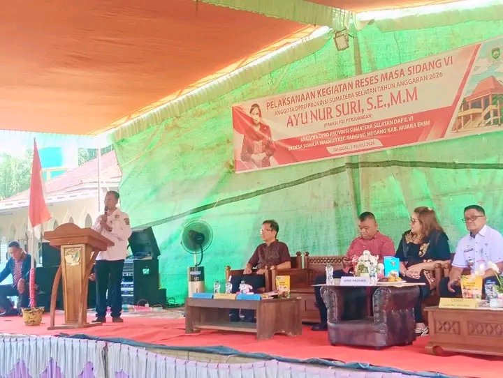 Reses DPRD Sumsel VI : Kades Sumaja Makmur Harapkan Ada Solusi Terkait Efesiensi Anggaran dan MBG