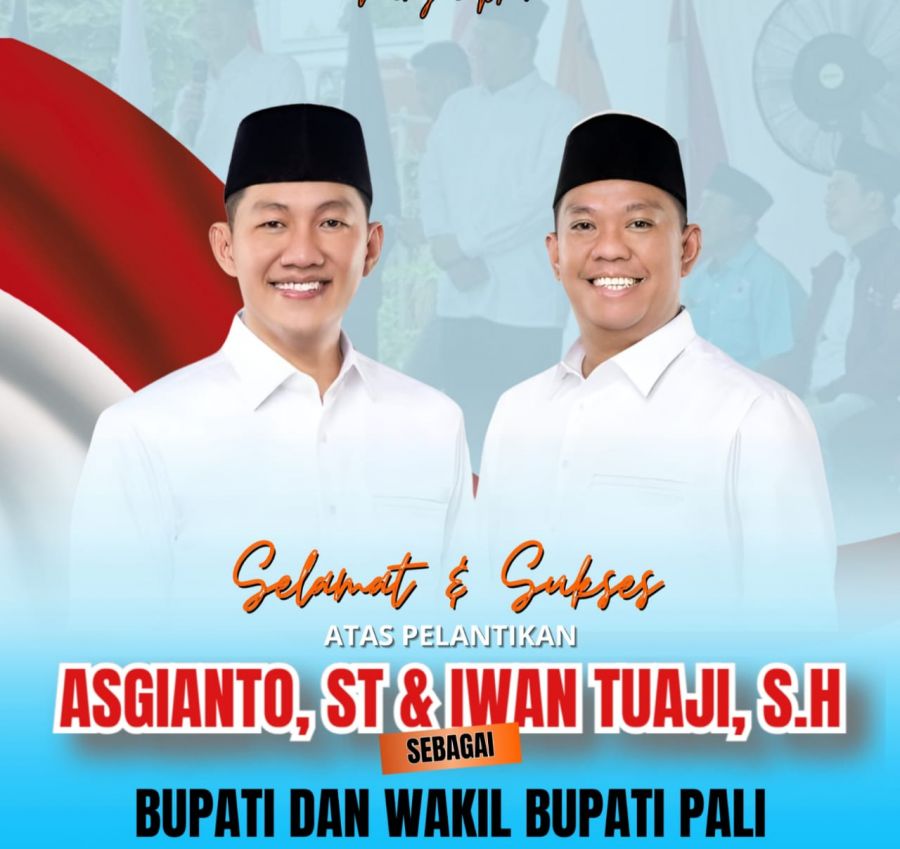 Resmi Dilantik, Asgianto-Iwan Tuaji Akan Prioritaskan Kebutuhan Masyarakat