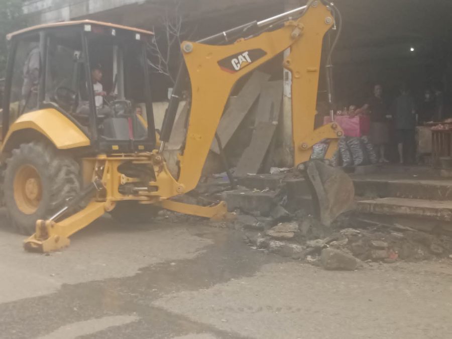 Sambut Penilaian Piala Adipura, Workshop Kabupaten Muara Enim Lakukan Pembersihan Pasar
