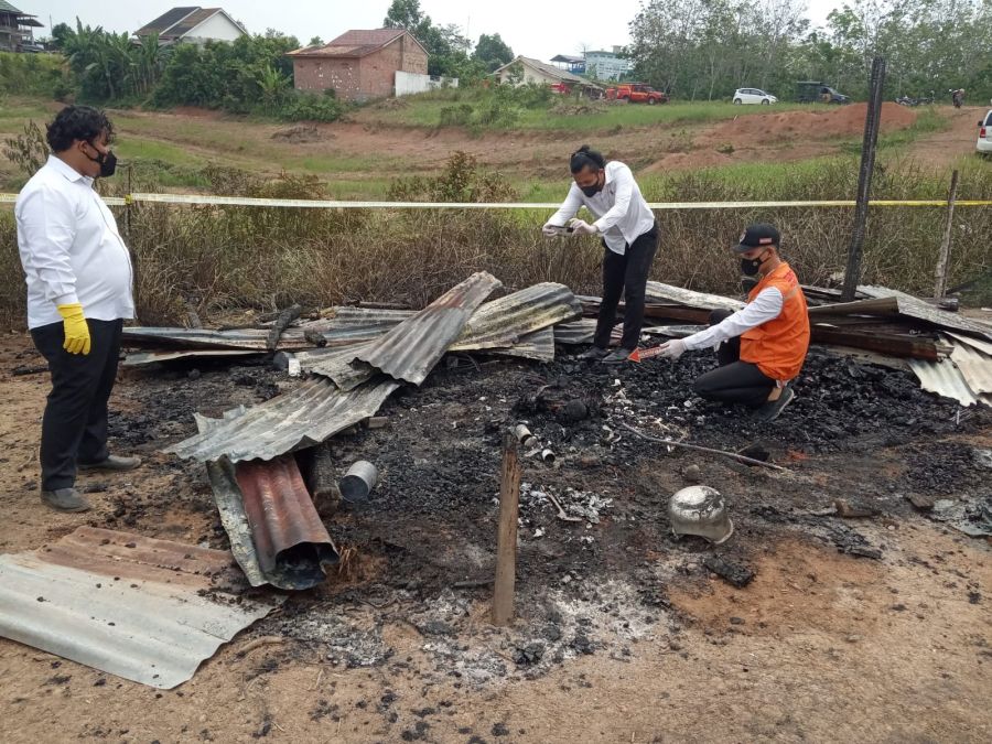 Satu Unit Rumah Habis dan Satu Orang Tewas Dilahap Si Jago Merah di Muara Enim