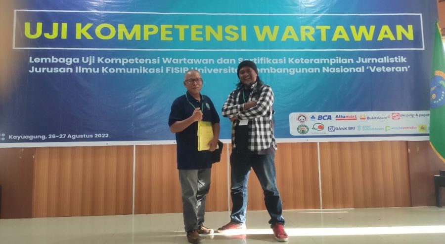 Selamat! Dua Wartawan IWO Asal Muara Enim Lulus Ikuti UKW di OKI