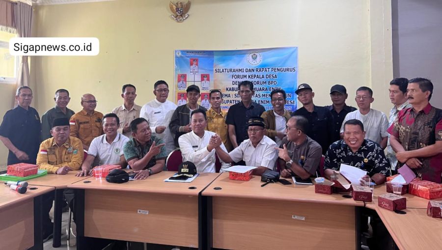 Silaturahmi & Rakor Forum Kades dengan Forum BPD Kabupaten Muara Enim, Ini Point Penting Disepakati