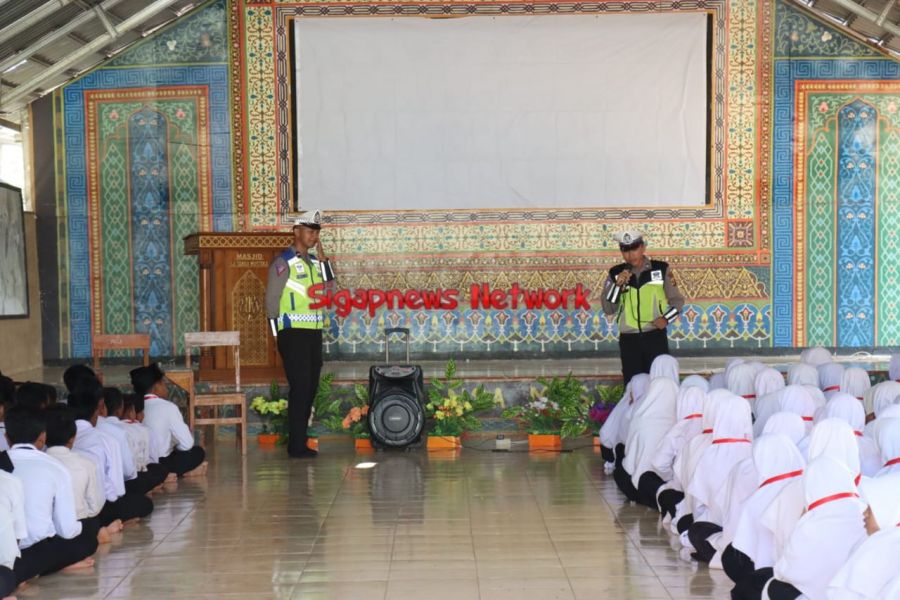 Sosialisasi Keselamatan, Satlantas Polres PALI Berikan Edukasi dan Peningkatan Kesadaran