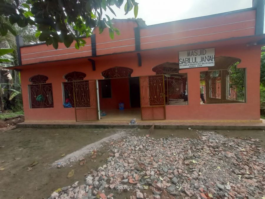 Subhanallah : Barokah Kekompakan PAC LDII Sumaja Makmur Bisa Renovasi Masjid  