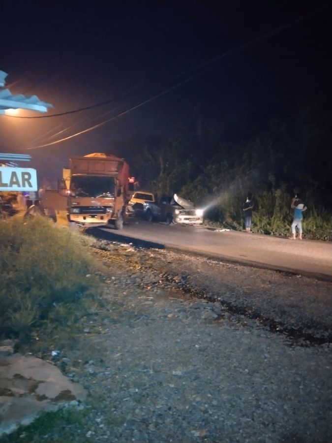 Tabrakan Beruntun Akibatkan Satu Pengendara Sepeda Motor Meninggal Dunia