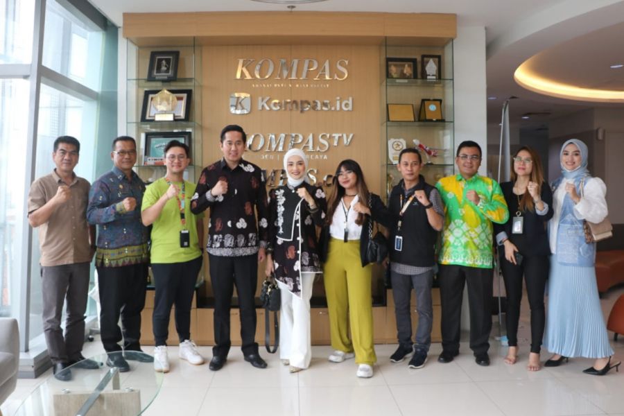 Tampil di Program Nusa Raya Kompas, Plt. Bupati Angkat Potensi Unggulan Muara Enim