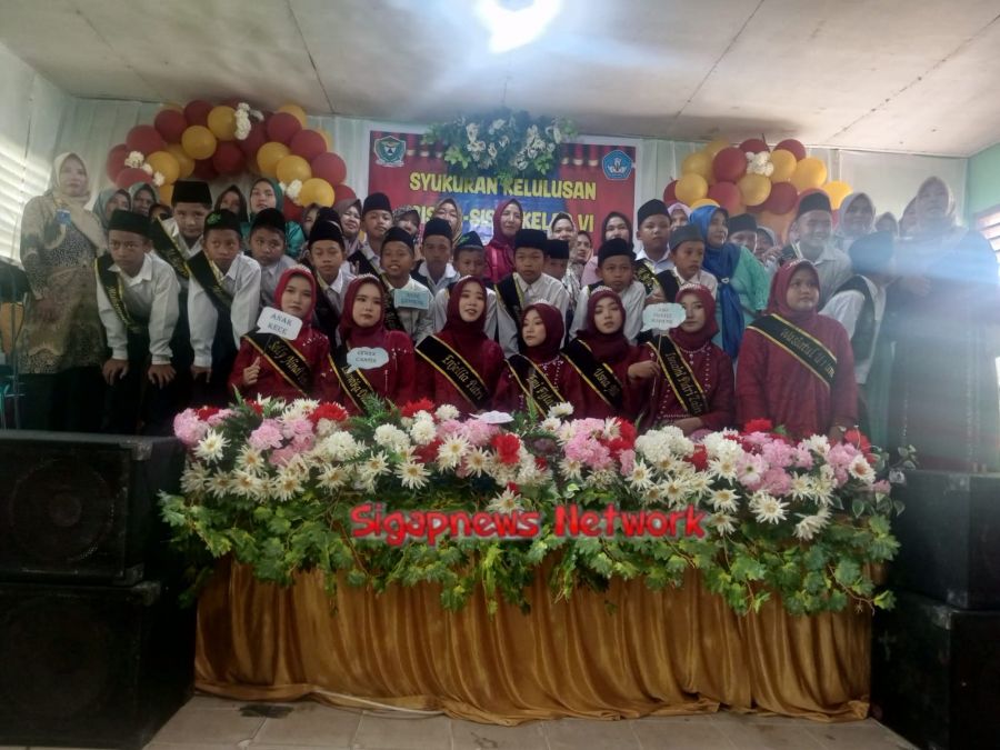Tasyakuran dan Pelepasan Siswa/I SDN 13 Gunung Megang