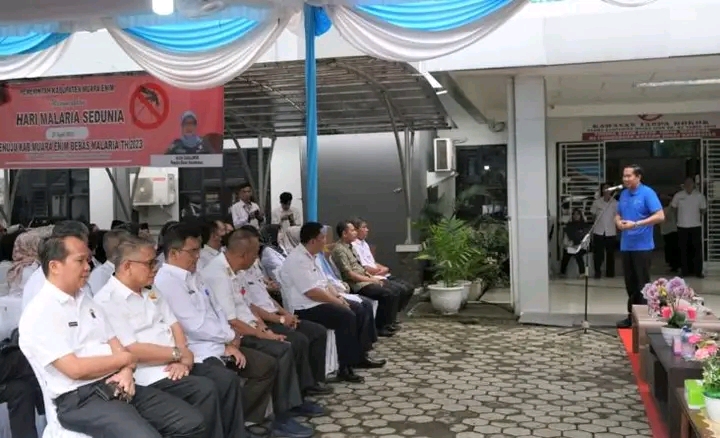 Plt Bupati Halal Bihalal Dengan Dinkes Muara Enim
