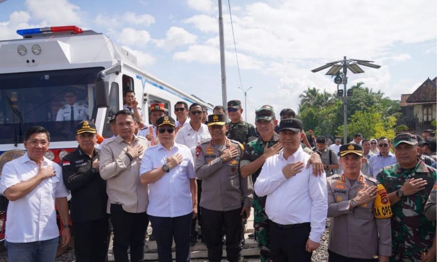 Tinjau Rel KA Cinta Kasih, Pemkab Muara Enim Akan Tambah 5 Flyover 2 Diantaranya Rampung 2025