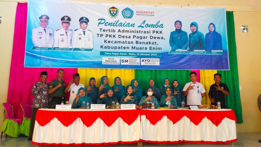 TP PKK Desa Pagar Dewa Benakat Targetkan Juara 1 Lomba PKK Tingkat Provinsi Sumsel